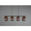 Reality DAVOS Pendant Light Taupe, 4-light sources