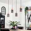 Loursin Pendant Light black, 4-light sources