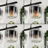 Lauden Pendant Light glass 15cm Smoke-coloured, 3-light sources