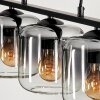 Lauden Pendant Light glass 15cm Smoke-coloured, 3-light sources