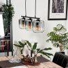 Lauden Pendant Light glass 15cm Smoke-coloured, 3-light sources