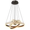 Globo GROUNI Pendant Light LED titanium, 1-light source, Remote control