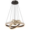 Globo GROUNI Pendant Light LED titanium, 1-light source, Remote control