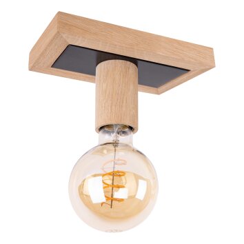 Mugueta Ceiling Light Light wood, 1-light source