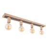 Mugueta Ceiling Light Light wood, 4-light sources