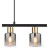 Globo HOLLSY Pendant Light black, 4-light sources