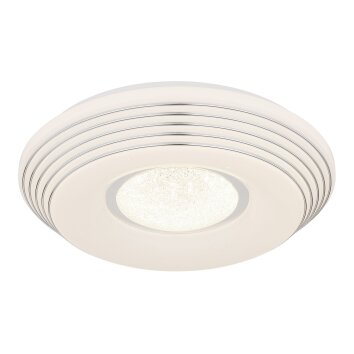 Globo PILLO Ceiling Light LED white, 1-light source, Remote control