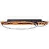 Brilliant PIRUS Ceiling Light LED brown, black, 1-light source