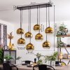 KOYOTO Pendant Light - glass gold, clear, 8-light sources