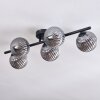 CHEHALIS Ceiling Light Smoke-coloured, 5-light sources