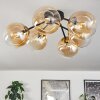 CHEHALIS Ceiling Light gold, black, 6-light sources