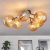 CHEHALIS Ceiling Light Amber, 6-light sources