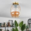 APEDO Ceiling Light - glass brass, 1-light source