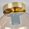 APEDO Ceiling Light - glass brass, 1-light source