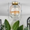 APEDO Ceiling Light - glass brass, 1-light source