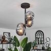 CHEHALIS Ceiling Light - glass Smoke-coloured, 4-light sources