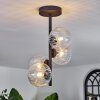 CHEHALIS Ceiling Light - glass clear, 4-light sources