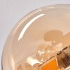 CHEHALIS Ceiling Light - glass Amber, 4-light sources