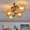 CHEHALIS Ceiling Light - glass Amber, 4-light sources