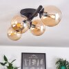 CHEHALIS Ceiling Light - glass Amber, 4-light sources