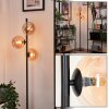 REMAISNIL Floor Lamp - glass black, 3-light sources