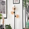 REMAISNIL Floor Lamp - glass black, 3-light sources