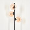 REMAISNIL Floor Lamp - glass black, 3-light sources