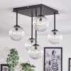 CHEHALIS Ceiling Light - glass clear, 5-light sources