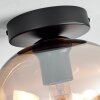 APEDO Ceiling Light - glass Amber, clear, 1-light source