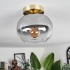 APEDO Ceiling Light - glass brass, 1-light source