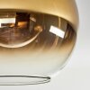 KOYOTO Ceiling Light - glass gold, clear, 4-light sources