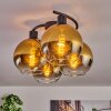 KOYOTO Ceiling Light - glass gold, clear, 4-light sources