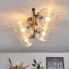 CHEHALIS Ceiling Light - glass clear, 4-light sources