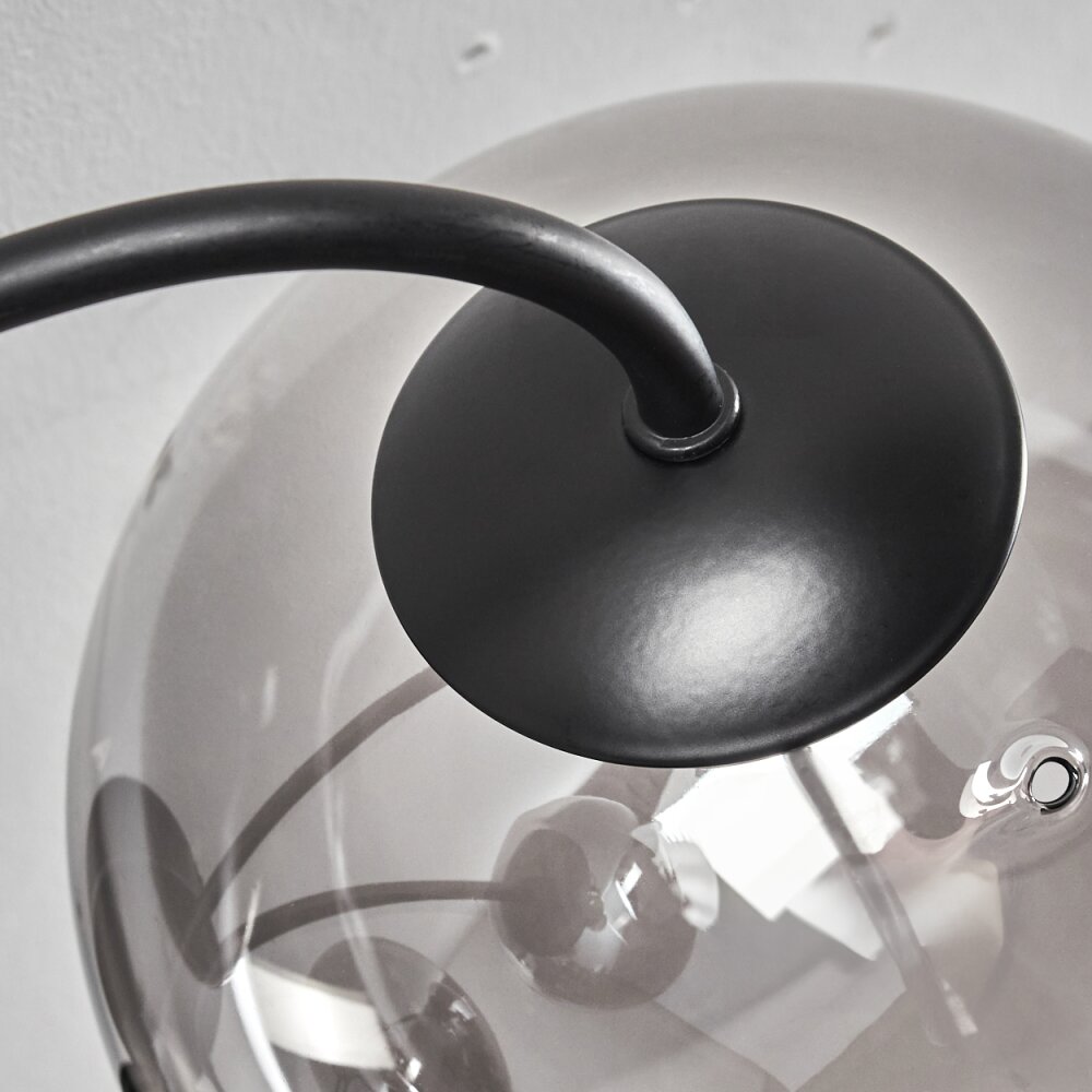 CHEHALIS Ceiling Light - glass Smoke-coloured, 6-light sources