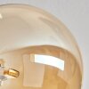 CHEHALIS Ceiling Light - glass Amber, Smoke-coloured, 6-light sources