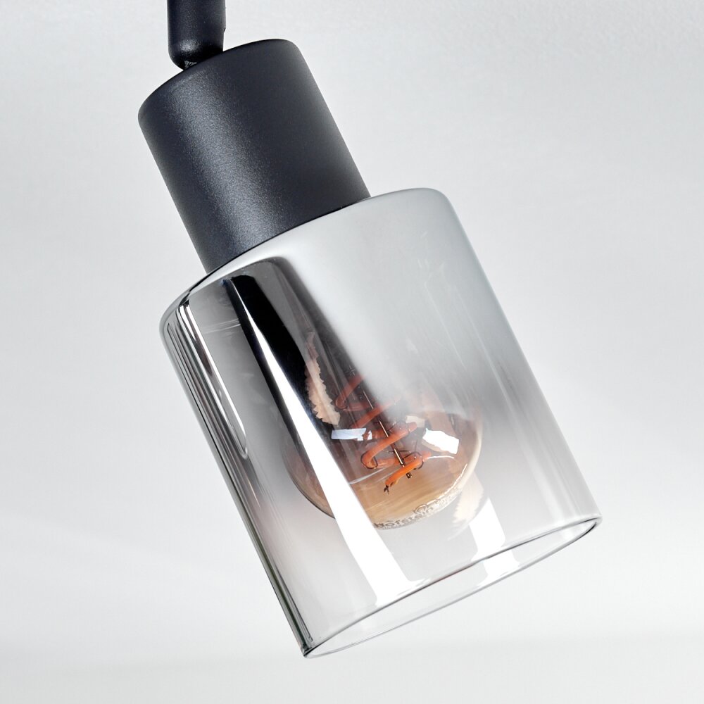 LETEQUE Ceiling Light black, 2-light sources