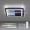 Leuchten-Direkt MUSIKA Ceiling Light LED black, 1-light source, Remote control, Colour changer