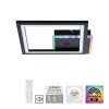 Leuchten-Direkt MUSIKA Ceiling Light LED black, 1-light source, Remote control, Colour changer