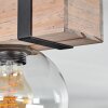 Montgomery Ceiling Light - glass 15 cm Ecru, black, 1-light source