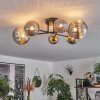 Chehalis Ceiling Light - glass 10 cm, 12 cm, 15 cm gold, black, 6-light sources