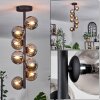 Chehalis Ceiling Light - glass 10 cm Smoke-coloured, 8-light sources