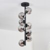 Chehalis Ceiling Light - glass 10 cm Smoke-coloured, 8-light sources