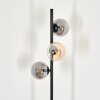 Remaisnil Floor Lamp - glass 12 cm Amber, Smoke-coloured, 3-light sources