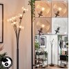 Bernado Floor Lamp - glass 12 cm clear, 6-light sources