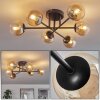 Chehalis Ceiling Light - glass 10 cm Amber, clear, 6-light sources