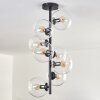 Gastor Ceiling Light - glass 15 cm clear, 8-light sources