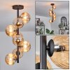 Chehalis Ceiling Light - glass 12 cm Amber, 8-light sources