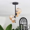 Chehalis Ceiling Light - glass 10 cm,12 cm Amber, 4-light sources