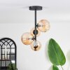 Chehalis Ceiling Light - glass 10 cm,12 cm Amber, 4-light sources