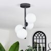 Chehalis Ceiling Light - glass 12 cm white, 4-light sources